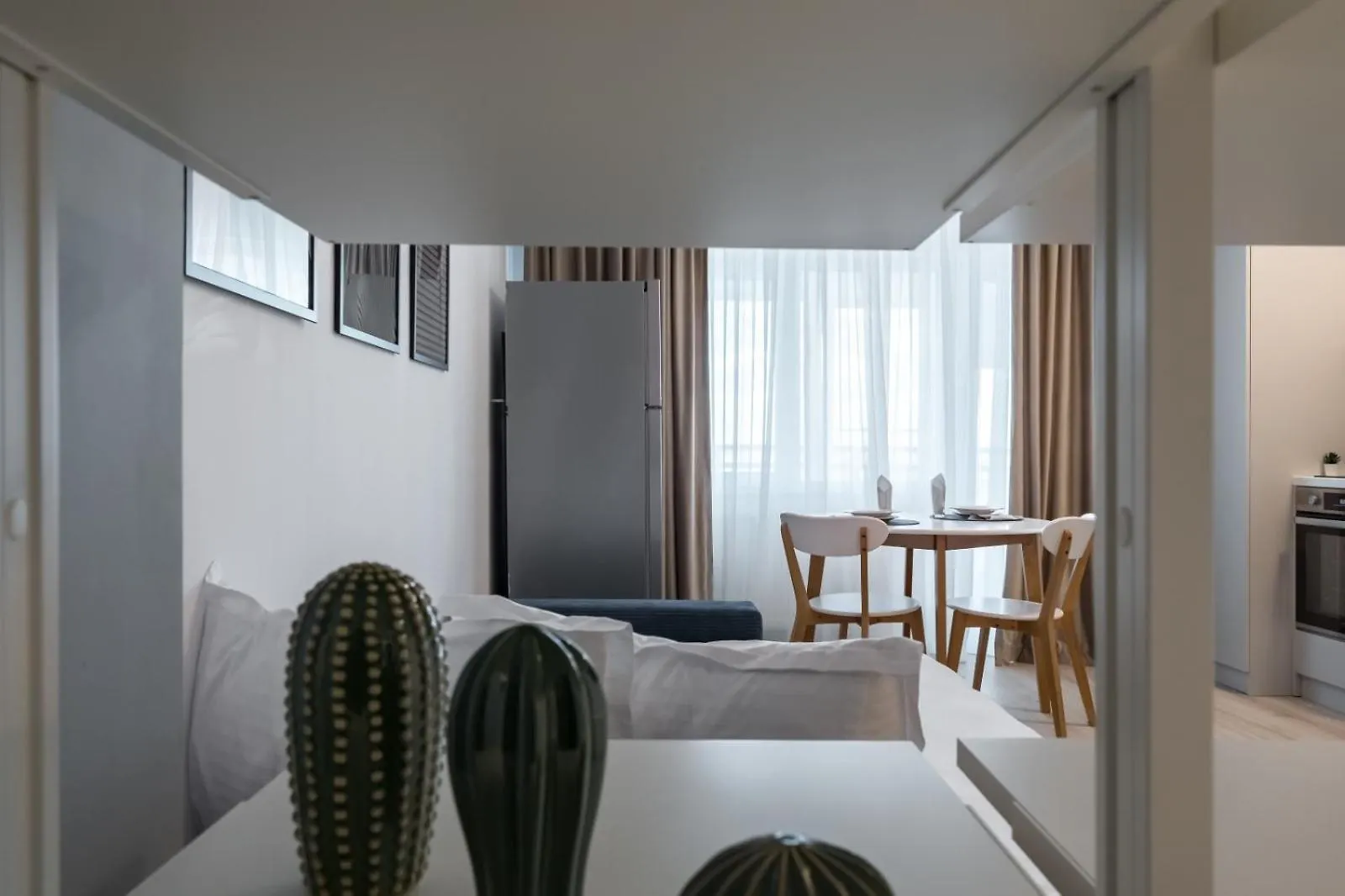 Apartment High-End Studio With Panoramic View, Parking & Pool Bucharest